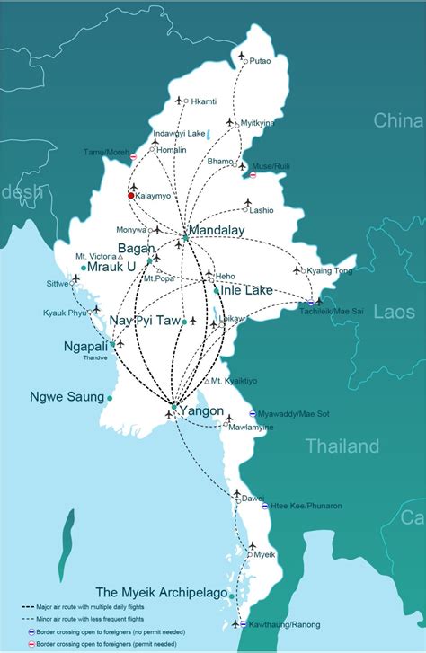 Getting to Kalaymyo (Kalay, Kaleymyo) | Go-Myanmar.com