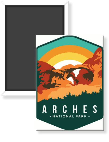 Arches National Park Magnet – The National Park Store