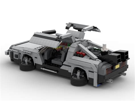 LEGO MOC DeLorean Time Machine from Back To The Future by YCBricks | Rebrickable - Build with LEGO