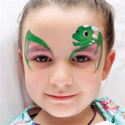 Top 6 Dragon Face Paint Designs & Video Tutorials - Facepaint.com