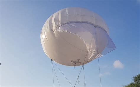 Surveillance balloon firm unveils smaller, more flexible blimp | The ...