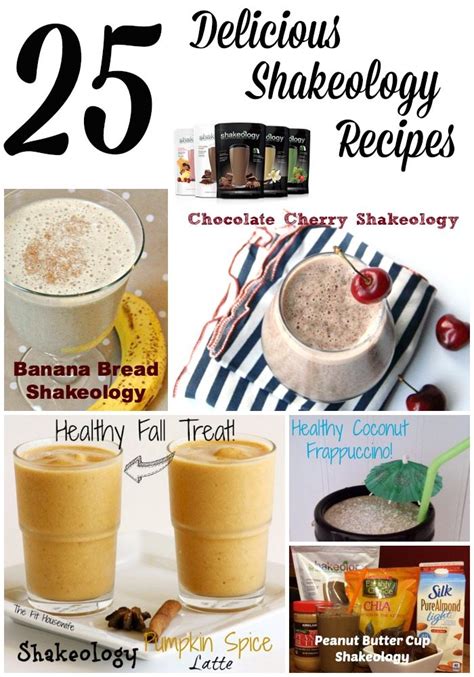 25 Shakeology Recipes | My Crazy Good Life