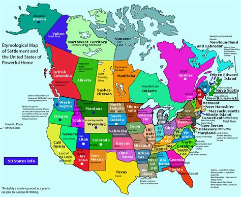 North America Map With States And Provinces World Map - vrogue.co