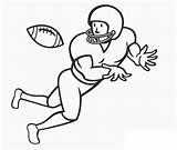 Football Coloring Pages  Free Printable For Kids sketch template