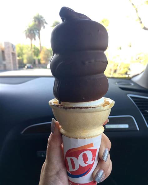 Mid-Day Treat.. Dipped Cone from Dairy Queen 🍦. #dq #dippedcone # ...