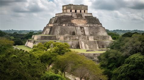 Many Ancient Mayan Pyramids And Pyramids Background, Picture Of Mayan ...