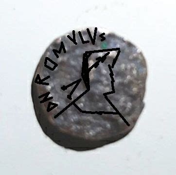 Romulus Augustus Bronze Coin Die | Coin Talk