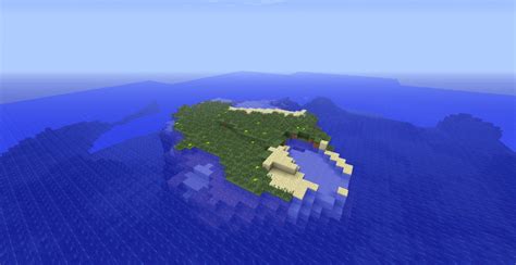 Deserted Island Survival map Minecraft Map