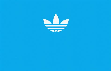 Wallpaper blue, blue, sign, Wallpaper, sport, logo, logo, logo, Adidas ...