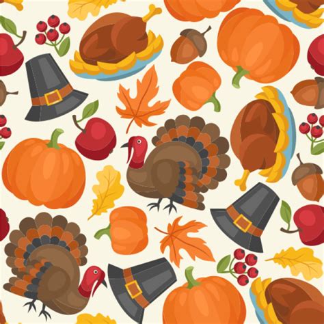 Custom Traditional Thanksgiving Wallpaper & Surface Covering | YouCustomizeIt