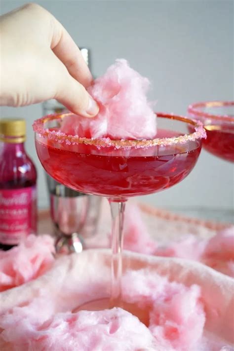 Pink Candy Floss Cocktail: Easy Recipe for a Sweet Party Drink