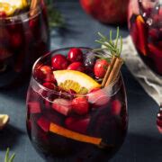 Red Christmas Sangria Recipe - Nikki's Plate