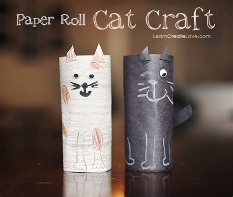 Paper Roll Cat Craft