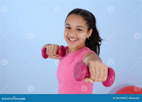 Teenager Workout Stock Photo - Image: 34279000