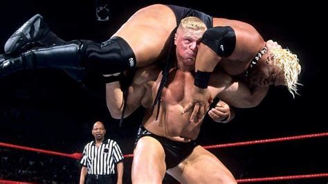 WWE Executive recalls Brock Lesnar kicking a wall in his face