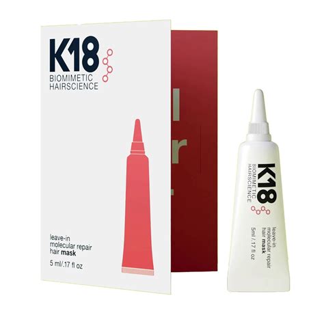 K18 Leave-in Molecular Repair Hair Mask 5ml (formally Khairpep) - BIBA ...