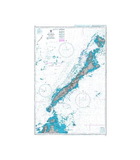 British Admiralty Nautical Chart 967 Palawan