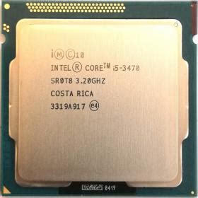 Intel Core i5-3470 3.2 GHz 4 core 3rd gen processor review full specs