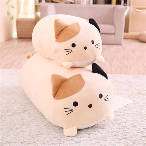 Big Squishy Huggable 90CM Life Sized Cat Dog Plush Toys Kawaii Pig, Kawaii Toys, Kawaii Plush ...