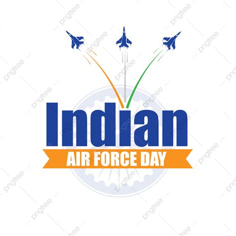 Air Force Wings Clipart Hd PNG, Indian Air Force Day Png Happy, Air ...