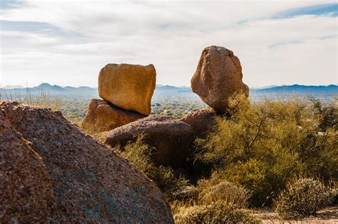 Hiking the Boulders, Arizona