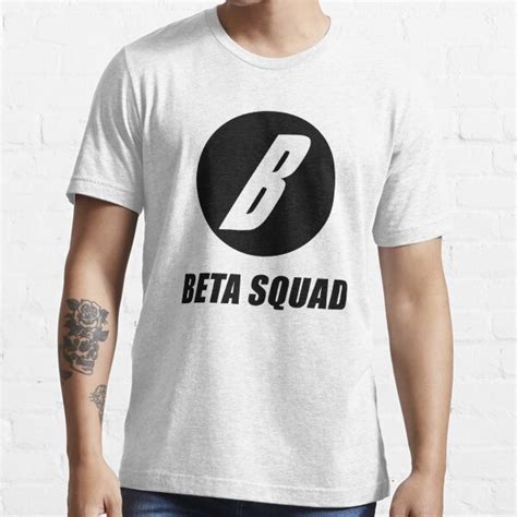 "Beta Squad Merch Beta Squad Logo" T-shirt for Sale by awaldrope | Redbubble | beta t-shirts ...