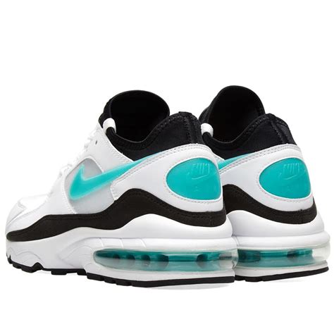 Nike Air Max 93 W White, Turquoise & Black | END. (Global)