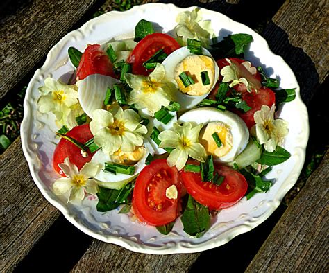 Chez Maximka: Salad with spring greens