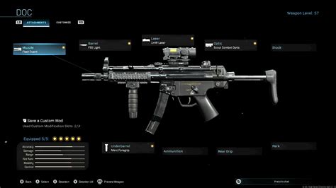 I made the mp5 from rainbow six its actually pretty good. You can ...