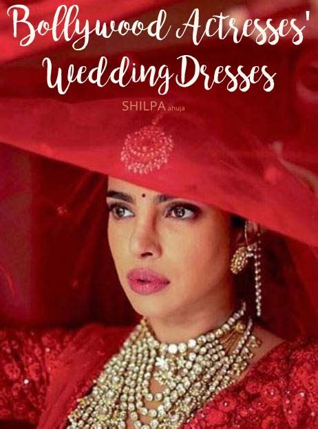 Bollywood Actress Wedding Dresses: From Kajol To Madhuri