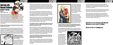 SJAlpha's interview with Kishimoto - Part 1 : r/Naruto