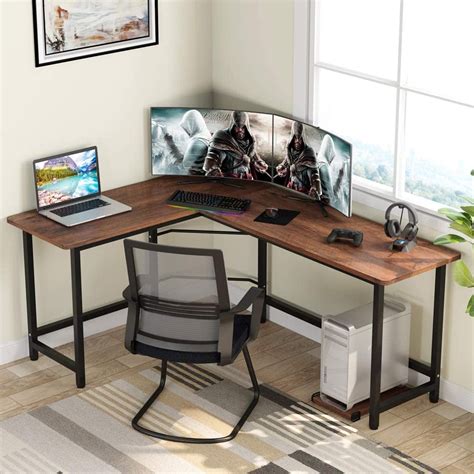 Business & Industrial Home & Garden Corner Computer Desk PC Laptop L ...