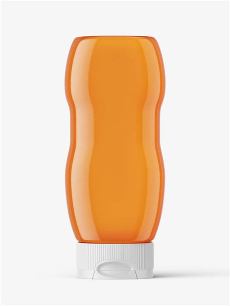 Honey bottle mockup - Smarty Mockups