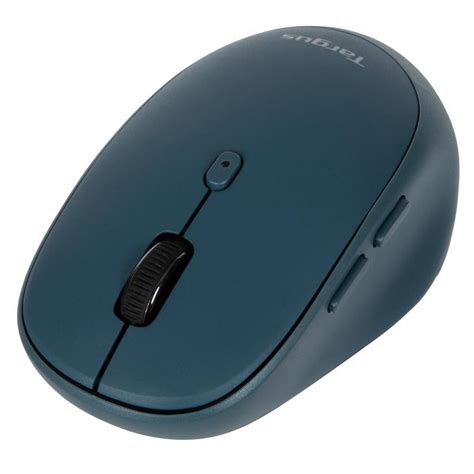 Midsize Comfort Multi-Device Antimicrobial Wireless Mouse (Blue)