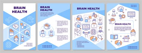 Brain health brochure template By bsd studio | TheHungryJPEG