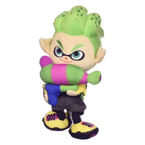 Little Buddy Splatoon Inkling Boy Neon Green 9 Inch Plush, 1 Unit - Fred Meyer