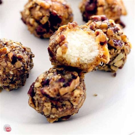 Pecan Log Truffles - Caramel Pecan Log Candy - Take Two Tapas