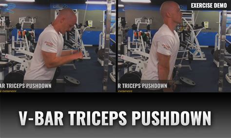 V-BAR TRICEPS PUSHDOWN • Russ Howe PTI