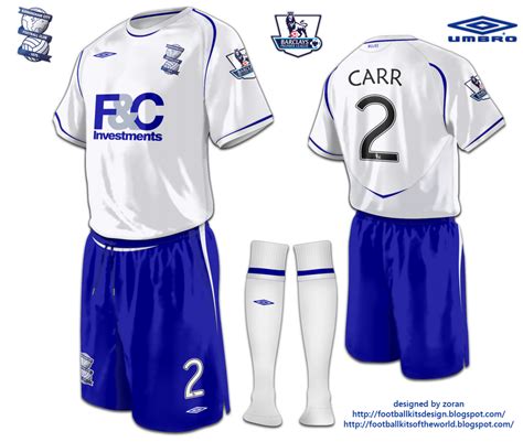 football kits design: Birmingham City FC fantasy kits