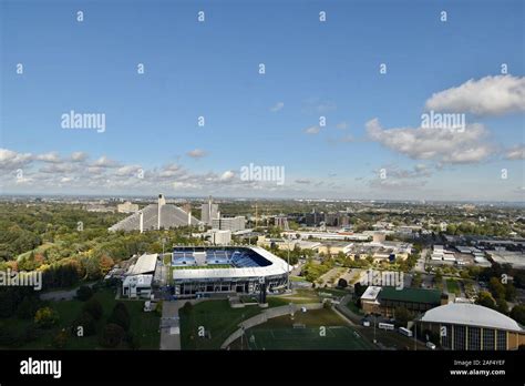 The Montreal Olympic Park, Montreal, Quebec, Canada Stock Photo - Alamy