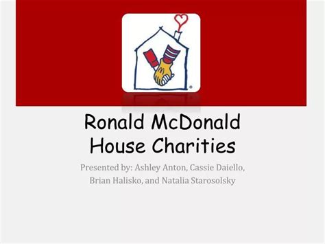 PPT - Ronald McDonald House Charities PowerPoint Presentation, free download - ID:1838065