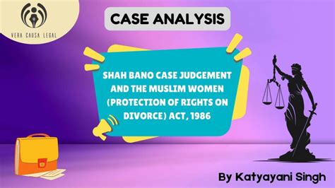 Shah Bano Case & Muslim Women: Impact of 1986 Act | VCL