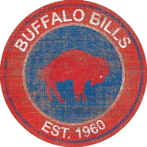 Distressed Buffalo Bills Retro Logo Sign | Buffalo bills, Buffalo bills ...