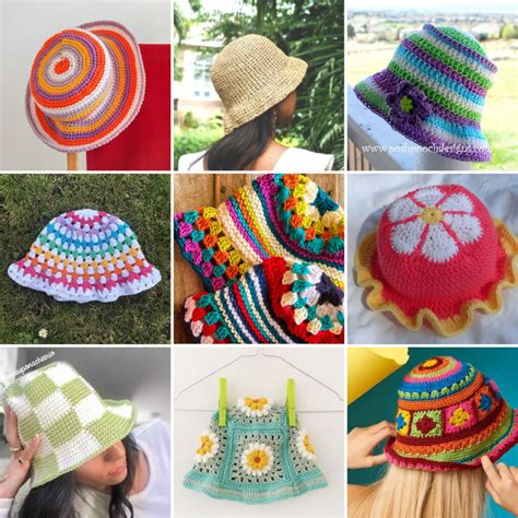 The Cutest FREE Crochet Bucket Hat Patterns in 2024 (for beginners ...