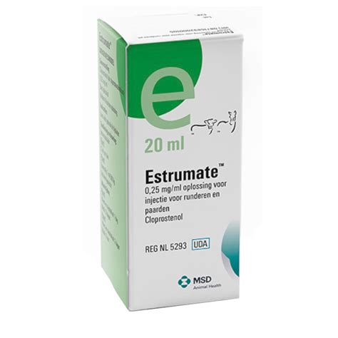 Estrumate 20ml - Farm Vet Services synthetic prostaglandin.