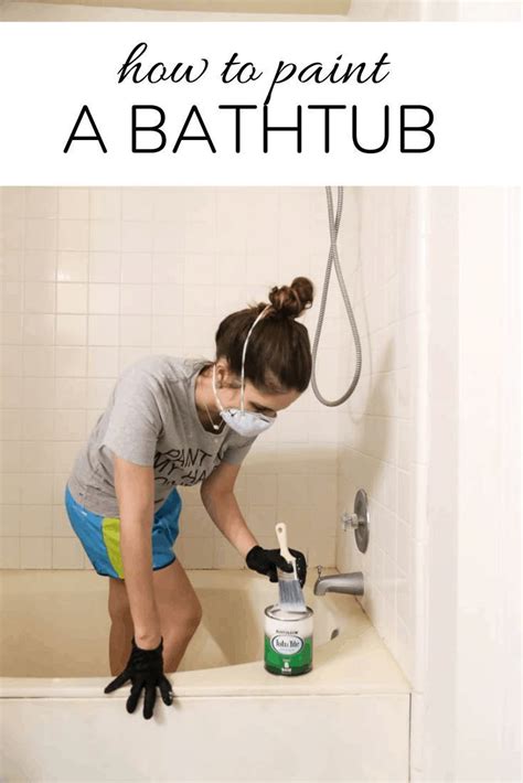 How to Paint Your Bathtub (Yes, Seriously!) - Love & Renovations | Diy ...