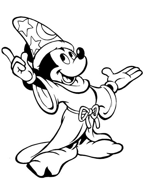 Free Printable Mickey Mouse Coloring Pages For Kids