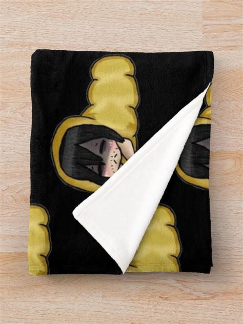 "Aizawa Sleeping Bag Chibi" Throw Blanket by Kaironobunz | Redbubble