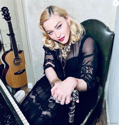 Madonna sur Instagram le 25 janvier 2020. - Purepeople