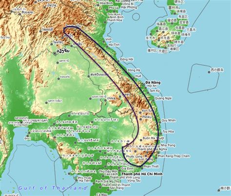 Annamite Mountain Range – Vietnam